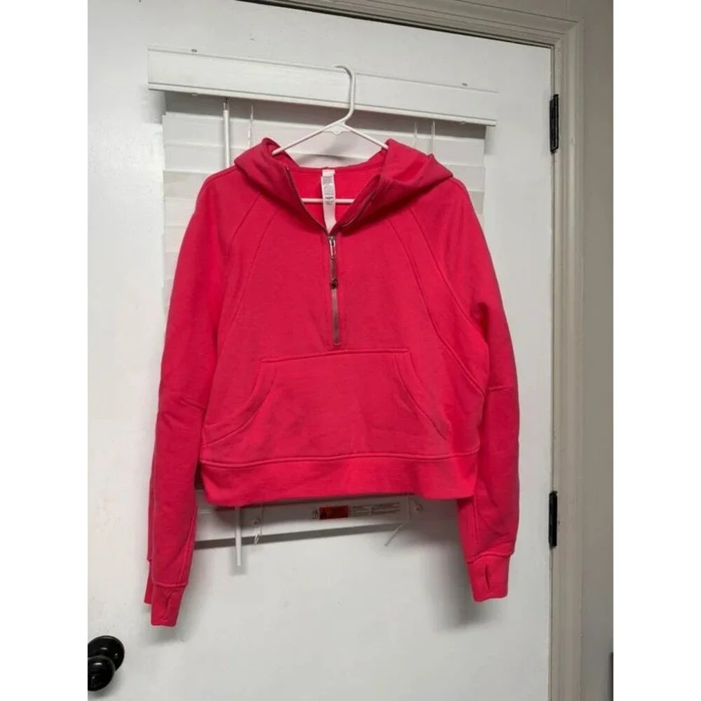 lululemon scuba oversized half zip hoodie